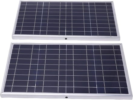 Zonnepaneel Kit - Zonnelader Controller - Off-grid Energie - Hoog Rendement - 200W - Aluminium