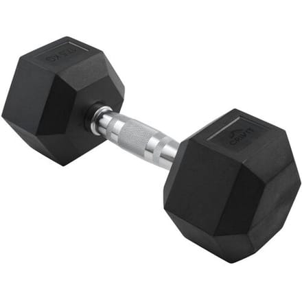 CRIVIT Hexagon dumbbell 17,5 kg