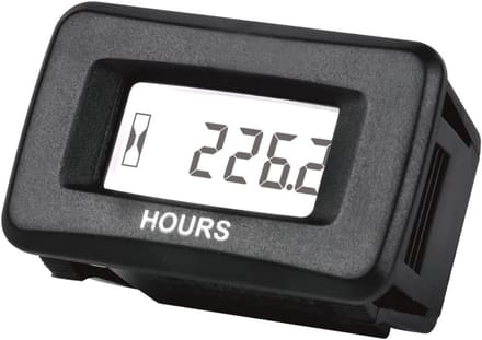Digitale AC/DC Urenteller 5-277V voor Grasmaaiers, Tractoren en Generatoren
