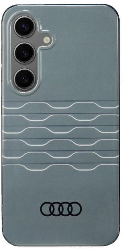 Audi Geometric Pattern - Hoesje Voor Mobiele Telefoon - Grijs - Elegante Bescherming - Perfecte Pasvorm