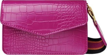 Schoudertas Croco | Fuchsia - LotusPiercingsNL