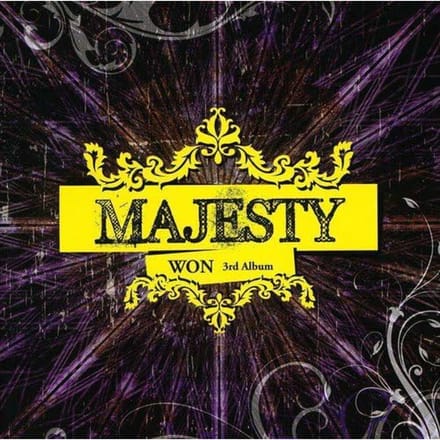CD  - Won Vol. 3 - Majesteit (Koreaanse Versie MBMC0125 Zuid-Korea Pop Gebruikt