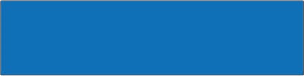 Blanco magneetsticker - blauw 200 x 50 mm