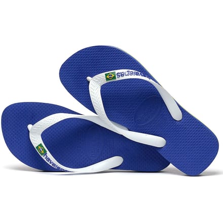 Havaianas Brasil logo Slippers - Blauw