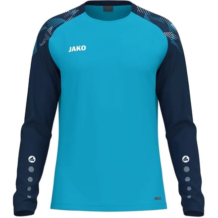 Jako Sonic Longsleeve Kinderen - Aqua / Marine | Maat: 128