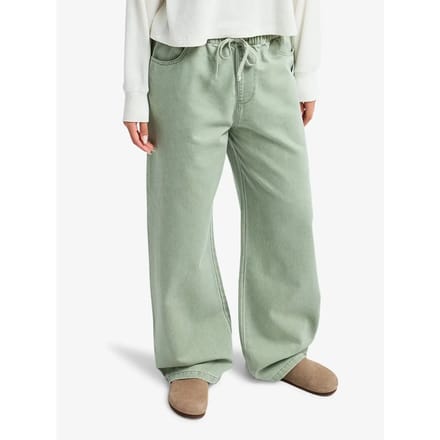Roxy Saltwater Color Spijkerbroek Groen 29 Vrouw