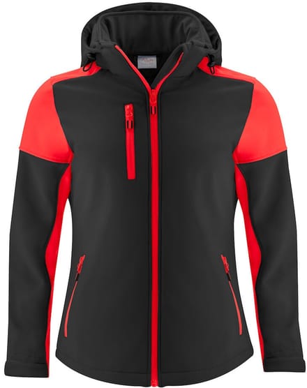 Printer PRIME SOFTSHELL PRIME LADY 2261066 - Zwart/Rood - M