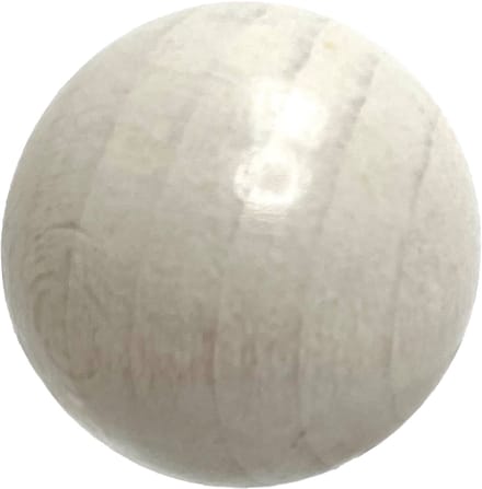 Boulemaus - Jeu de Boules - 6 Buts - kleur wit - 30mm