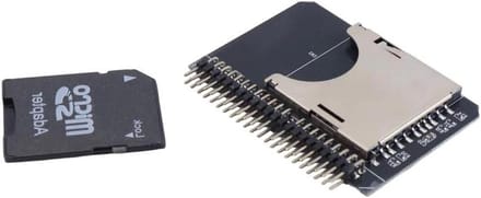 SD naar IDE adapter - SD kaart adapter - Opslag uitbreiden - 44-pins IDE interface