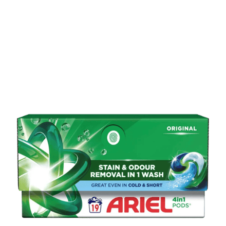 Ariel Original 4-in-1 Wasmiddelcapsules - 19 Stuks