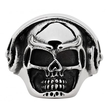Zippo Ring Headphone Skull
