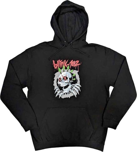 Blink-182 - Six Arrow Skull Hoodie/trui - S - Zwart