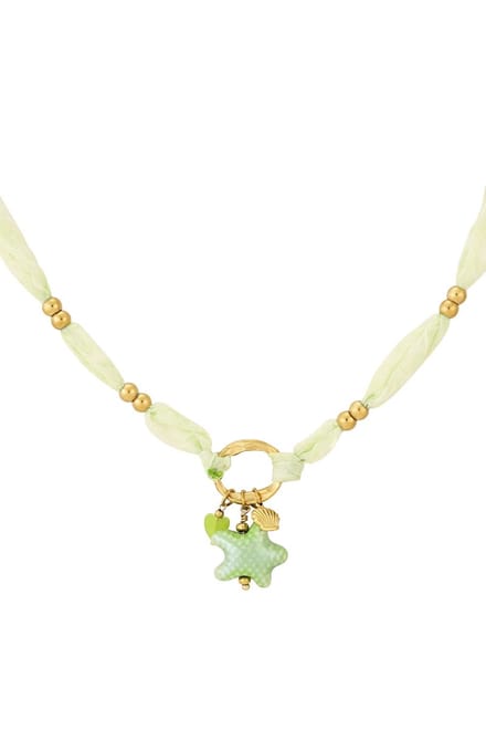 starry ketting - groen en