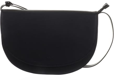 Monk and Anna - Soma half moon bag - Schoudertas Dames | Zwart - 30 x 6 x 19,3 cm
