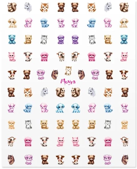 Moyra Matrica Nail Sticker KIDS 4