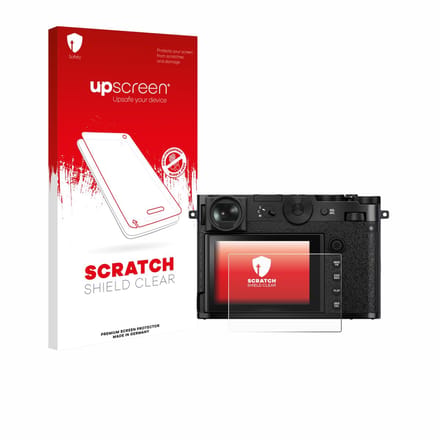 upscreen - Screenprotector voor Fujifilm GFX 100RF - Folie Beschermfolie transparant
