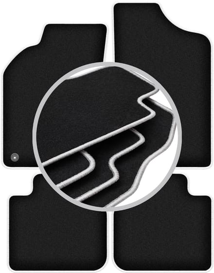 CARLUX-SILVER automatten voor: Alfa Romeo 155 sedan (1995-1999)