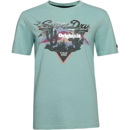 Superdry Dames tshirt Vintage Logo Narrative T-shirt
