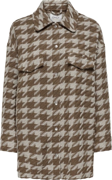 ONLY - ONLJOHANNA BOUCLE SHACKET CC OTW - Dames - Gewatteerde jassen