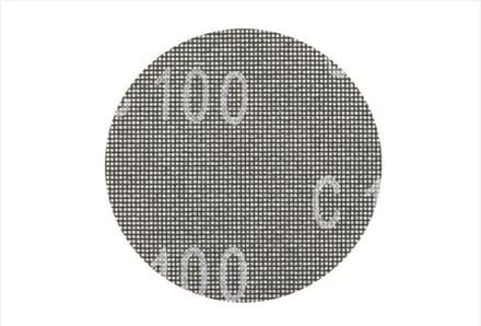 KWB schuurgaas Ø 150 mm - Korrel 220 - Klittenbandhechting - 4 voudige levensduur - 491422 - 5 stuks