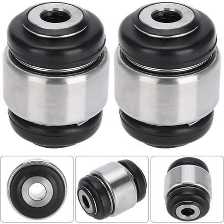 2 stuks Achterste Draagarm Bovenste Bus voor E36 E46 E85 Z4 33321140345 gray