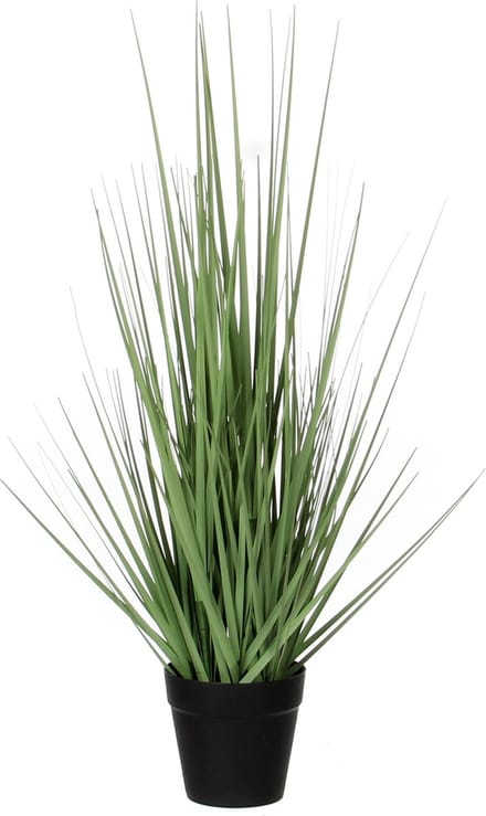 Mica Decorations Kunstplant - siergras - groen - H53 x D30 cm