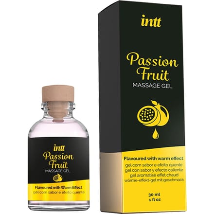 Intt - Likbare Massage Gel - Passion Fruit