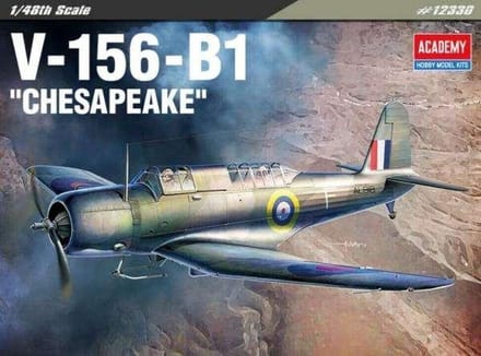 Academy Modelbouwpakket Militaire voertuigen - 12330 V-156-B1 -CHESAPEAKE- Plastic - 1:48 - Modelbouw