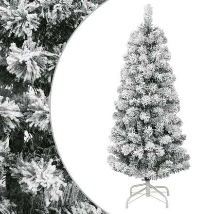 vidaXL - Kunstkerstboom - met - scharnieren - en - sneeuw - 120 - cm