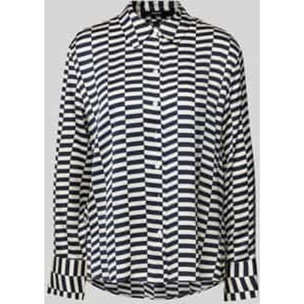 Regular fit blouse met doorknoopsluiting, model 'Zphere'