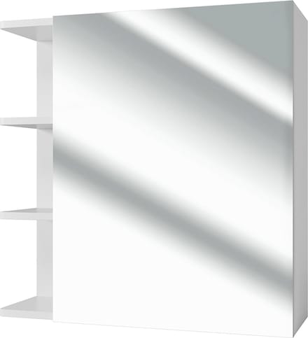 Vicco Fynn Badkamerspiegelkast – 62 x 64 cm Wit