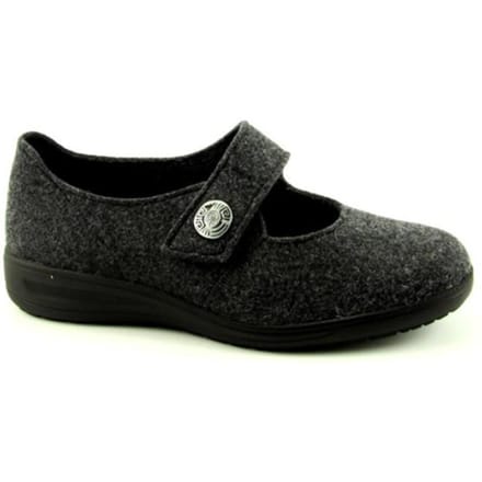 Solidus Pantoffels - Solidus kate rewooly anthrazit pantoffel