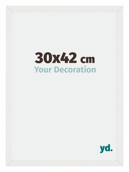 Your Decoration - Fotolijst 30x42 cm - MDF - Wit Hoogglans - Mura