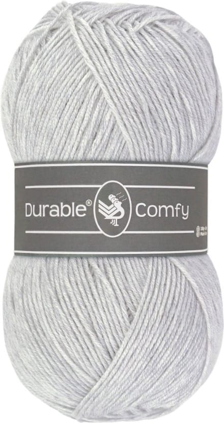 Durable Comfy - 2228 Silver Grey - Acrylgaren met Verfijnde Microvezel