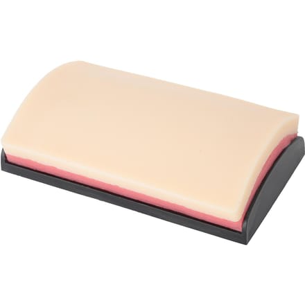 Simulatie Menselijke Huid Incisie Hechting Trainingsmodel Injectie Oefenpad Module beige