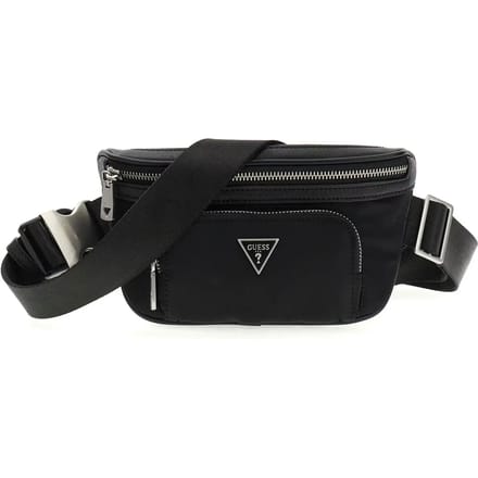 GUESS gordeltas Milano Bumbag Black zwart