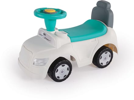 Dolu Step Car 2in1 Loopauto & Loopwagen Wit/Blauw