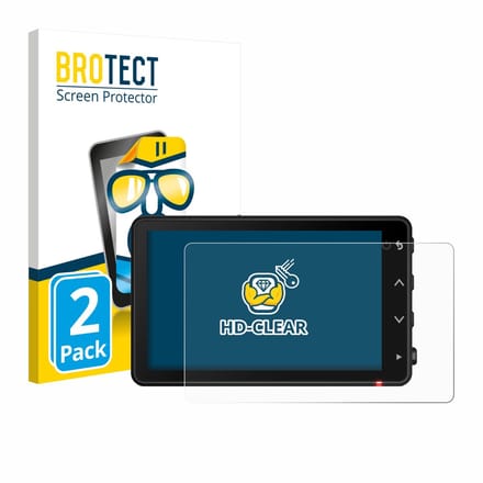 BROTECT - Screenprotector voor Garmin Catalyst 2 - Folie Beschermfolie transparant 2 Stuks