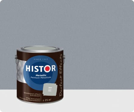 Histor Perfect Effects Muurverf Metallic 2,5 liter - Beton
