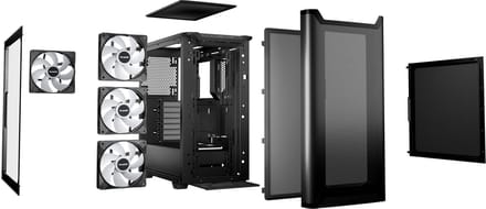 Be Quiet! – Pure Base 501 LX – PC-Behuizing – ARGB – Wit