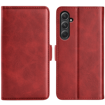 Comfycase Samsung Galaxy A55 Bookcase Hoesje Rood