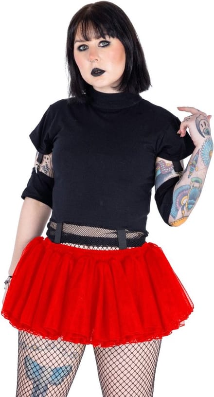 Poizen Industries - Cala Mini Tutu - Rood