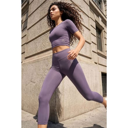 Dames Katoenen Slim-fit Actieve Set