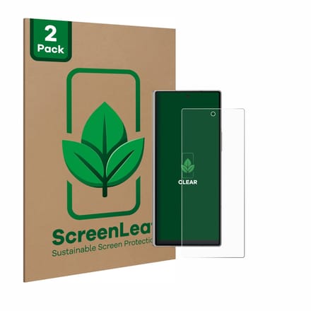 2 Stuks Screenprotector voor Samsung Galaxy Z Fold 6 5G - Hoogwaardige Beschermfolie transparant
