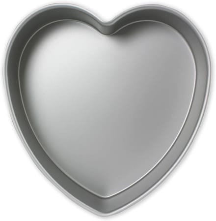 Hartvorm Taartvorm Aluminium 30 cm Diep - Bakvorm voor Bruiloft en Valentijn