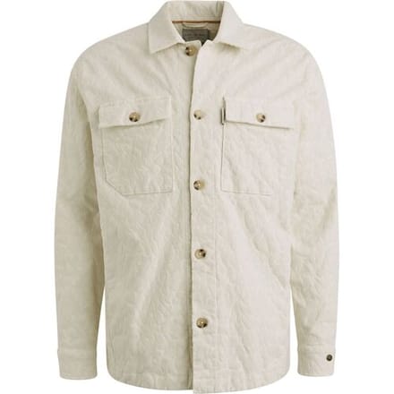 Onderhemd Cast Iron Overshirt Corduroy Ecru