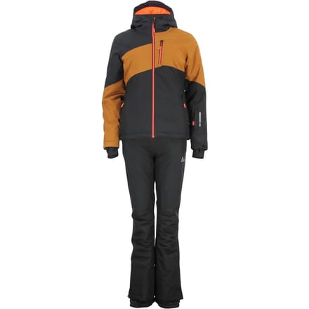 Dames skijack en broek set Peak Mountain Anice
