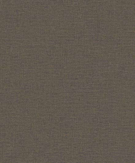 Vliesbehang Linnen Touch plain black/gold