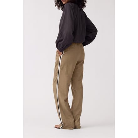 Alchemist Pants Lou Khaki Maat: 36 | Wijde Broeken Outlet | Dames | Bruin
