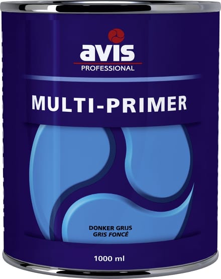 Avis Multi Primer - Houtbescherming - 3 in 1 - gronding, impregnering en beits - Grijs - 2,5 Liter